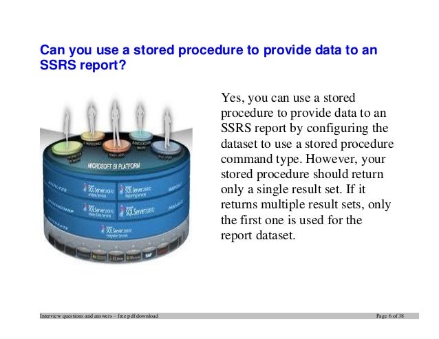 Ssrs Interview Questions Pdf